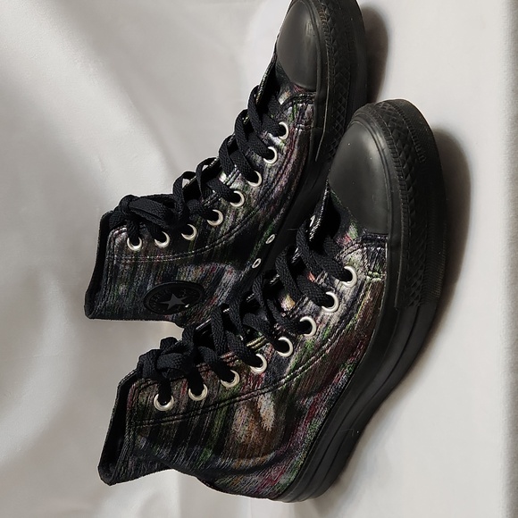 Converse CTAS Metallic Rainbow High-Top Sneakers (W Size 10) - Picture 2 of 13